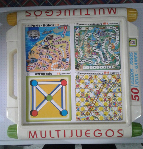 Multijuego 50 Juegos - Marca Chicos - Vintage