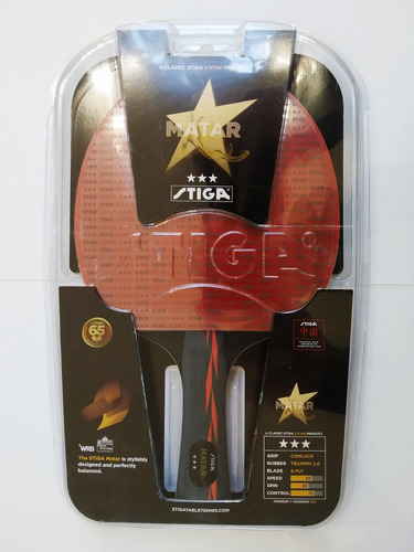 Paleta Tenis De Mesa Ping Pong Stiga Matar Star Series Pro