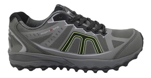 Zapatillas Montagne Trail Extreme Hombre Running Gris