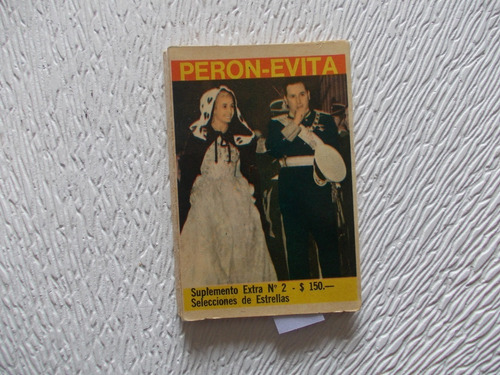 - Album 14 Fotos Plegables Peron/ Evita 6,5cmx10cm