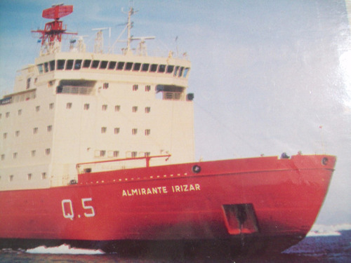 Barco Rompehielos Almirante Irizar 25x17cm