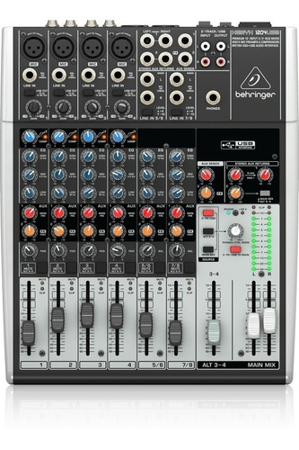 Consola Behringer Xenyx  Usb 6 Canales Tipo Allen Heath