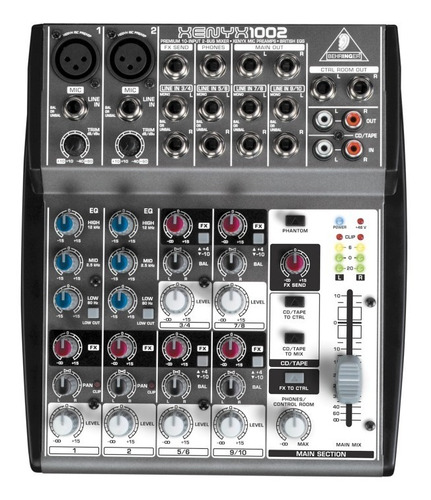 Consola Behringer Xenyx ch 2 Buses