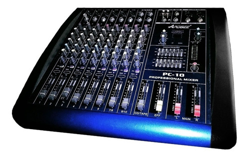 Consola Mixer Apogee Pc10 Potenciada 10 Canales Efectos 48v