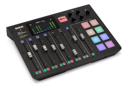 Consola Mixer Para Podcast Rodecaster Pro