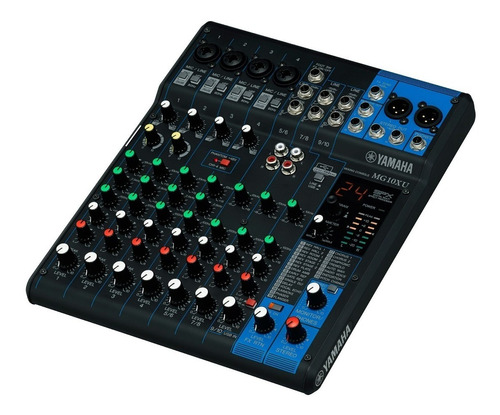 Consola Yamaha Mg10xu Mixer 10 Canales Efectos Usb - Cuotas