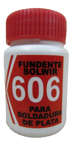 Fundente Solwir 606 Para Soldadura Plata Alef Refrigeracion.