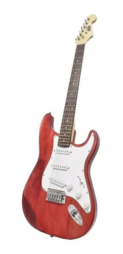 Guitarra Electrica Onas Stratocaster Bolt On Red Wood P