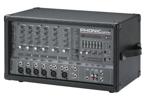 Phonic Power 620 Plus Consola Potenciada 200w