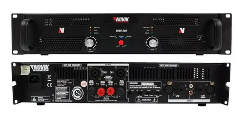 Potencia Novik Novo500 Stereo w Pico 500w Rms Audiostafp