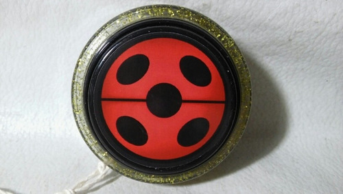 Yo-yo De Lady Bug Profesional Con Eje De Madera Apto Trucos