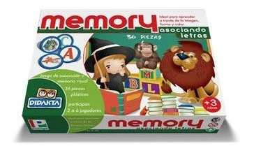 Asociaciones Iniciales Memory Didakta Plastigal 