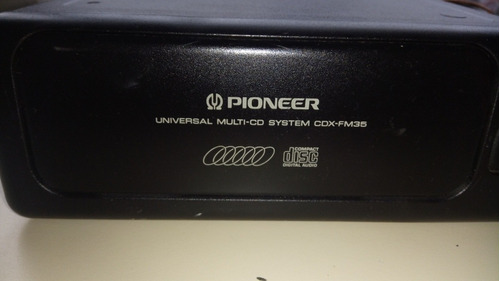 Compactera Pioneer Universal Cdx-fm35 Para 6 Discos