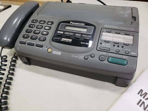 Fax Panasonic Kx-f780ag Excelente Estado