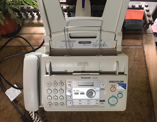 Fax Panasonic Kxfp703 Papel Común Copiadora