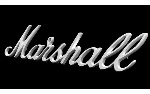 Logo Marshall Para Reemplazo De Caja O Combo - Vikan3d