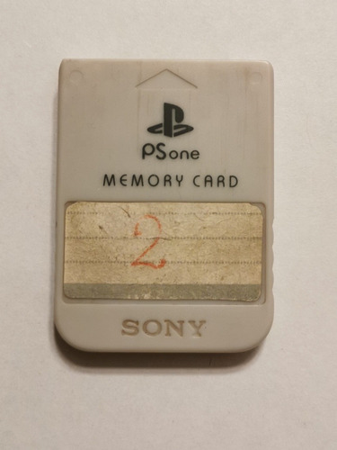 Memory Card Psone + Caja Protectora