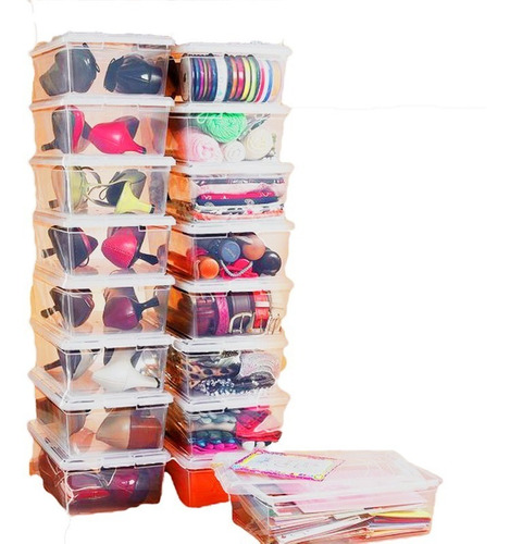 Oferta Envío Gratis! 14 Cajas Organizador Multiuso Zapatos