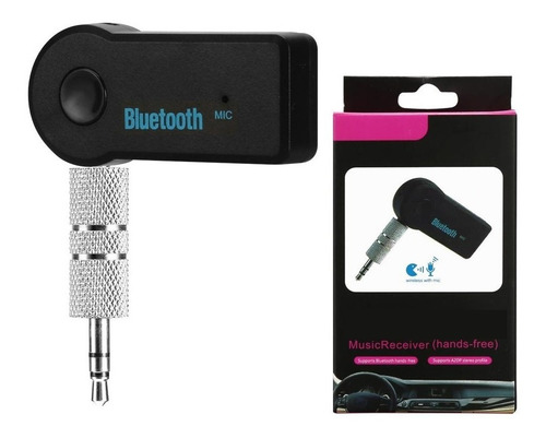 Receptor Bluetooth Audio Auxiliar Car Auto Estéreo Parlante