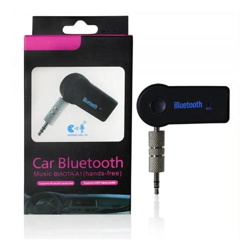 Receptor De Audio Bluetooth Auto M/libres Aux