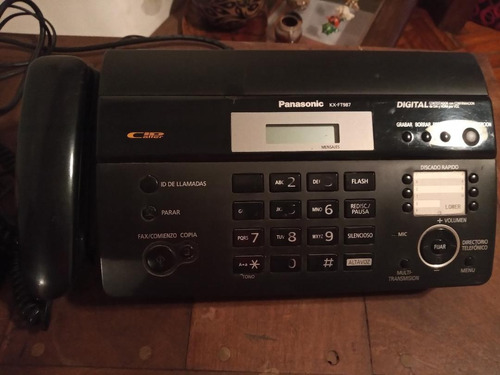 Teléfono Fax Panasonic Kx-ft987