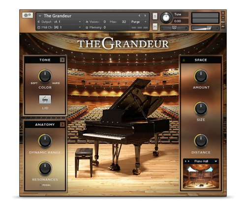 The Grandeur - Piano Para Kontakt - Win / Mac Vst