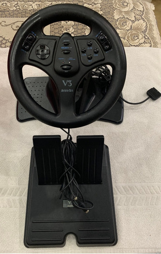 Volante Y Pedales Para Ps 1 / Nintendo 64 - V3 Racing Wheel!