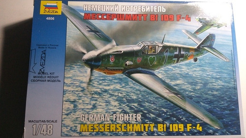 Zvezda Bf-109 F- Rdelhobby Mza