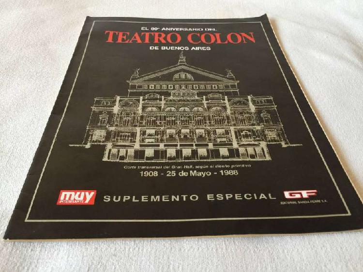 80 Aniversario Teatro Colon Edición Especial Muy