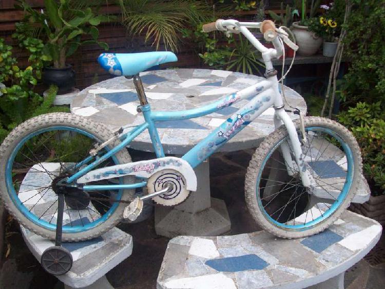 Bicicleta niña, para chicos de 4 a 12 años moderna