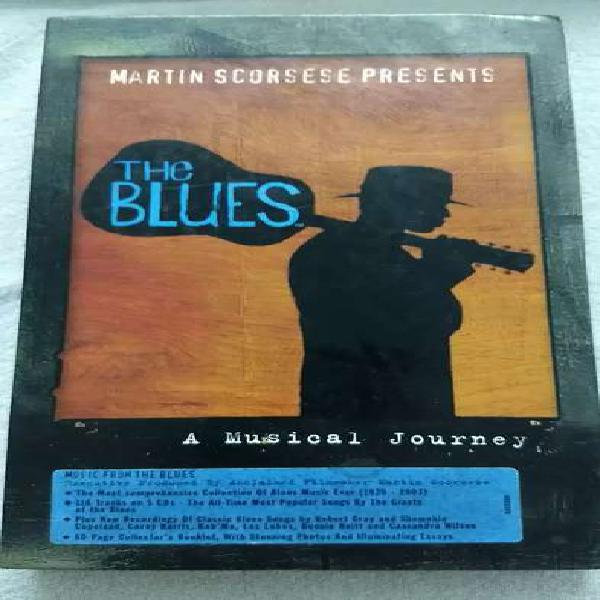 Blues!! Martín scorsese. caja impecable colección. 4 cds