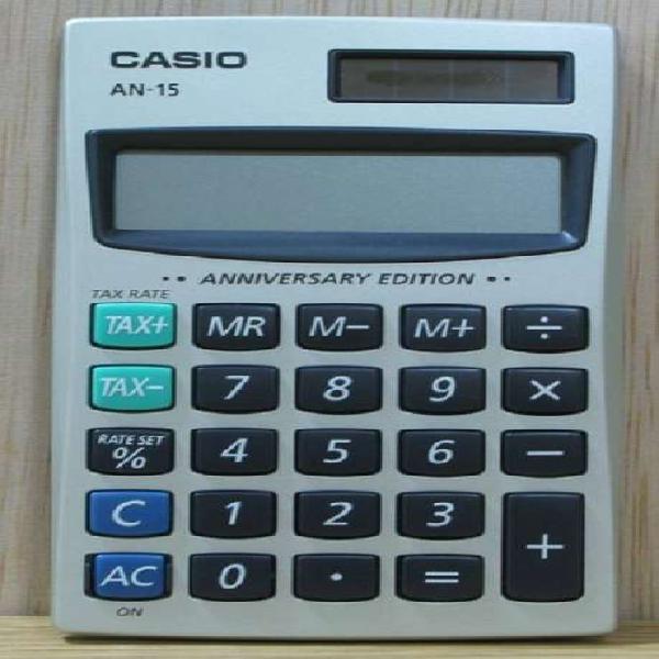 Calculadora Electrónica Casio AN-15 W 30th Anniversary