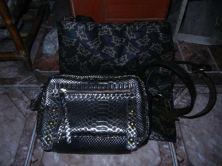 Cartera Cuero Yugar Bags Nueva