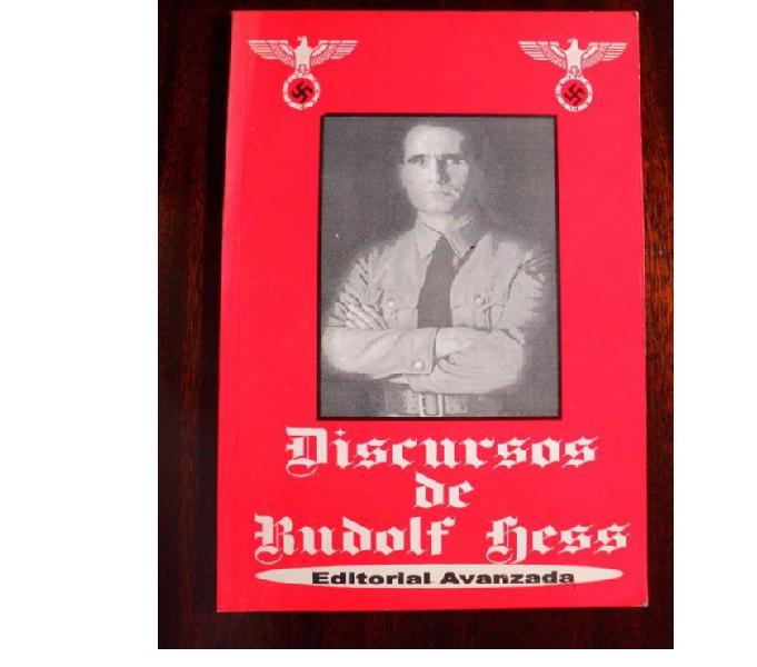 DISCURSOS DE RUDOLF HESS 63 PAGINAS EDICIONES AVANZADA