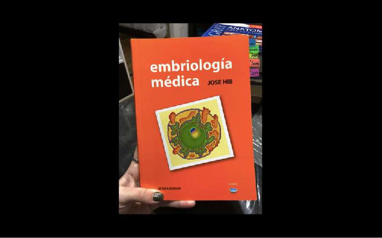Embriologia medica JOSE HIB. Octava edición