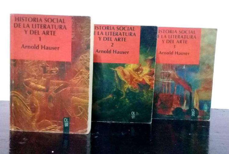 HISTORIA SOCIAL DE LA LITERATURA Y DEL ARTE – A. HAUSER