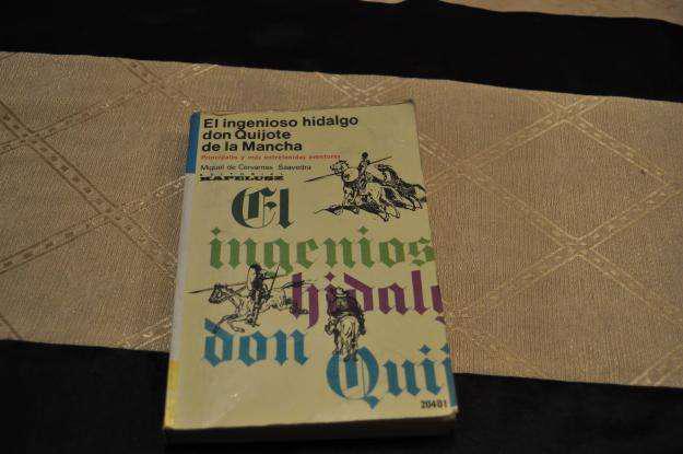 LIBRO El Ingenioso Hidalgo Don Quijote de la Mancha