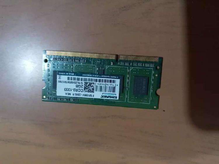 Memoria ram DDR3 2gb 1333mhz