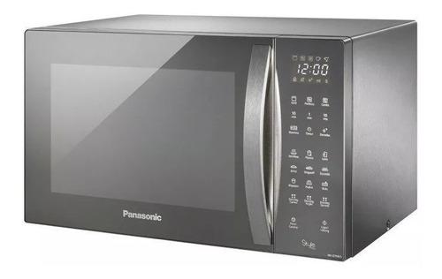 Microondas Digital Panasonic Grill 30 Lts 1000w Gt68hsrue
