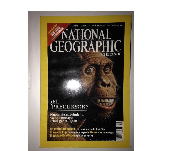 NATIONAL GEOGRAPHIC EN ESPAÑOL AGOSTO DE 2002 REVISA Y