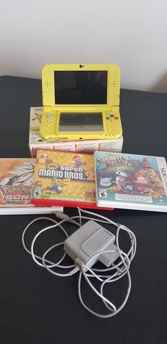 Nintendo 3ds Xl Pikachu Yellow Edition