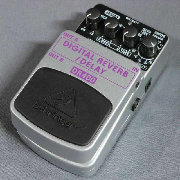 Pedal Behringer Digital Reverb Delay Dr400