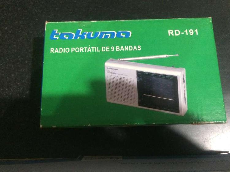 Radio Takuma Rd191 En Caja Sin Uso No Enciende Para Tecnico