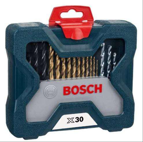 Set de 30 Piezas Bosch V-line - Mechas y Puntas de Titanio