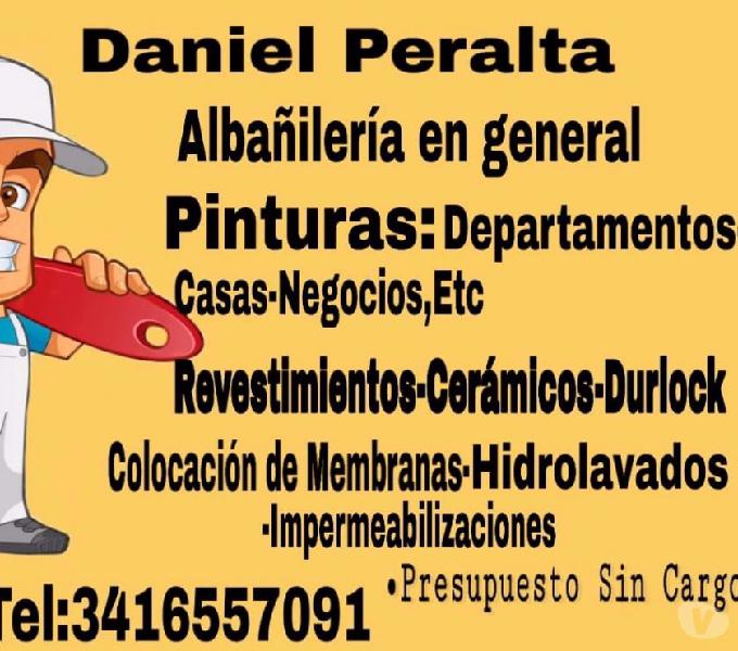 Trabajo De Albañilería Y Pintureria En General