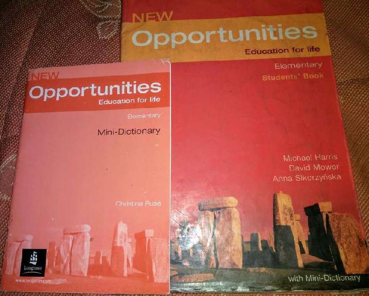 Vendo Libro de Ingles 'new Opportunities