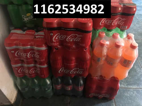 Bebidas Coca Cola Y Danone Venta Mayorista $42
