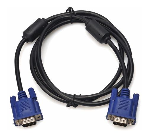 Cable Vga Macho De 5 Metros 2 Filtros Pc Proyector Monitor