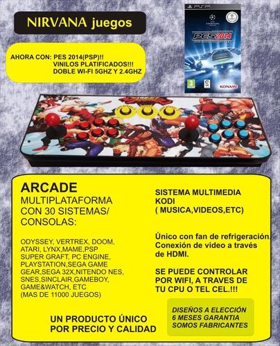 Consola Arcade Nirvana Juegos