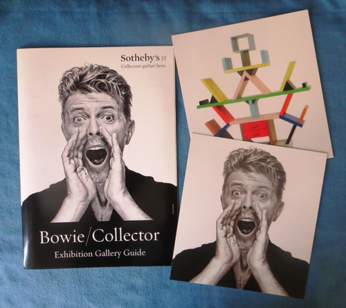 David Bowie Collector Memorabilia Londres  Coleccion Exc